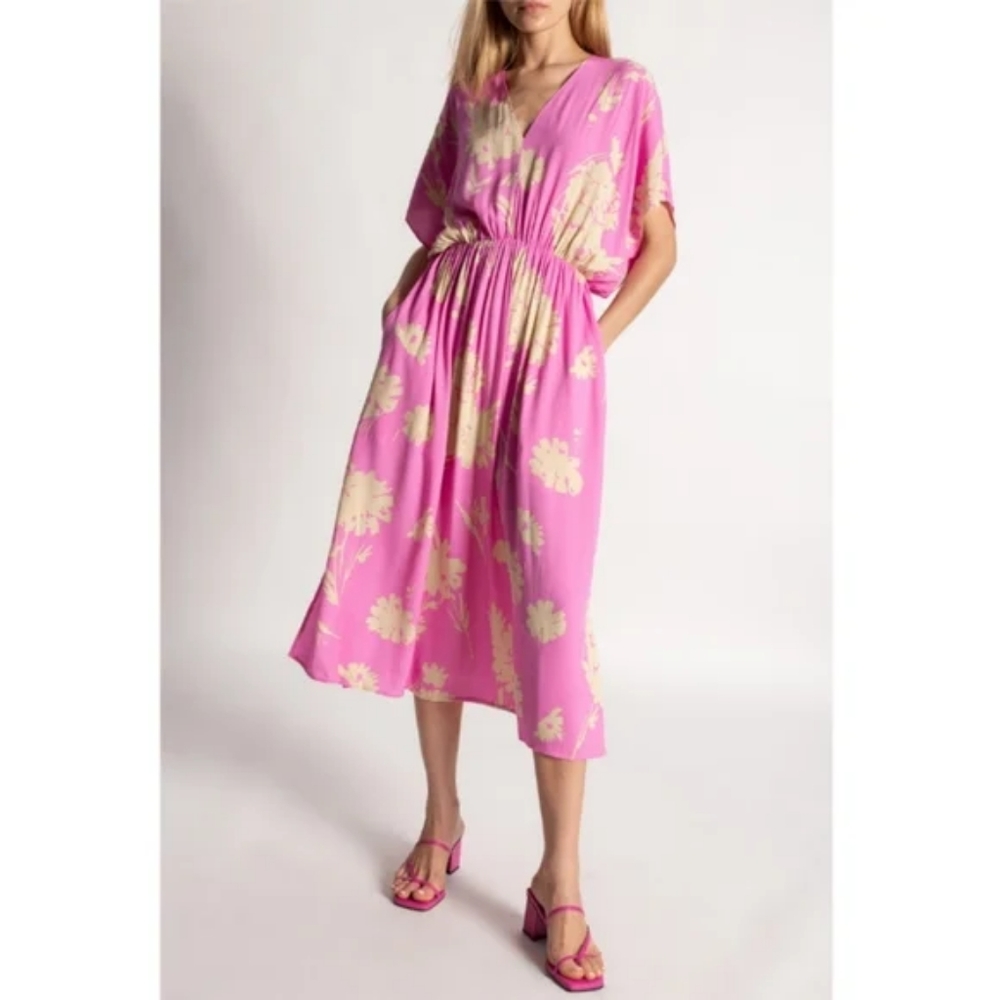 NWT Samsoe Samsoe Andina Long Dress Size XS